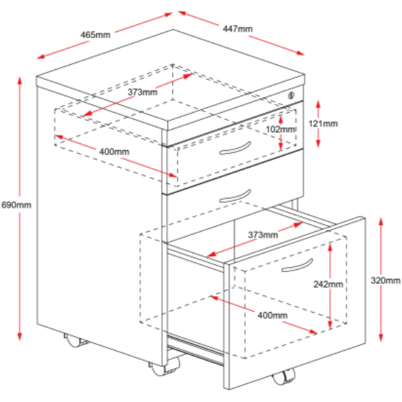 Rapid Worker Mobile Pedestal