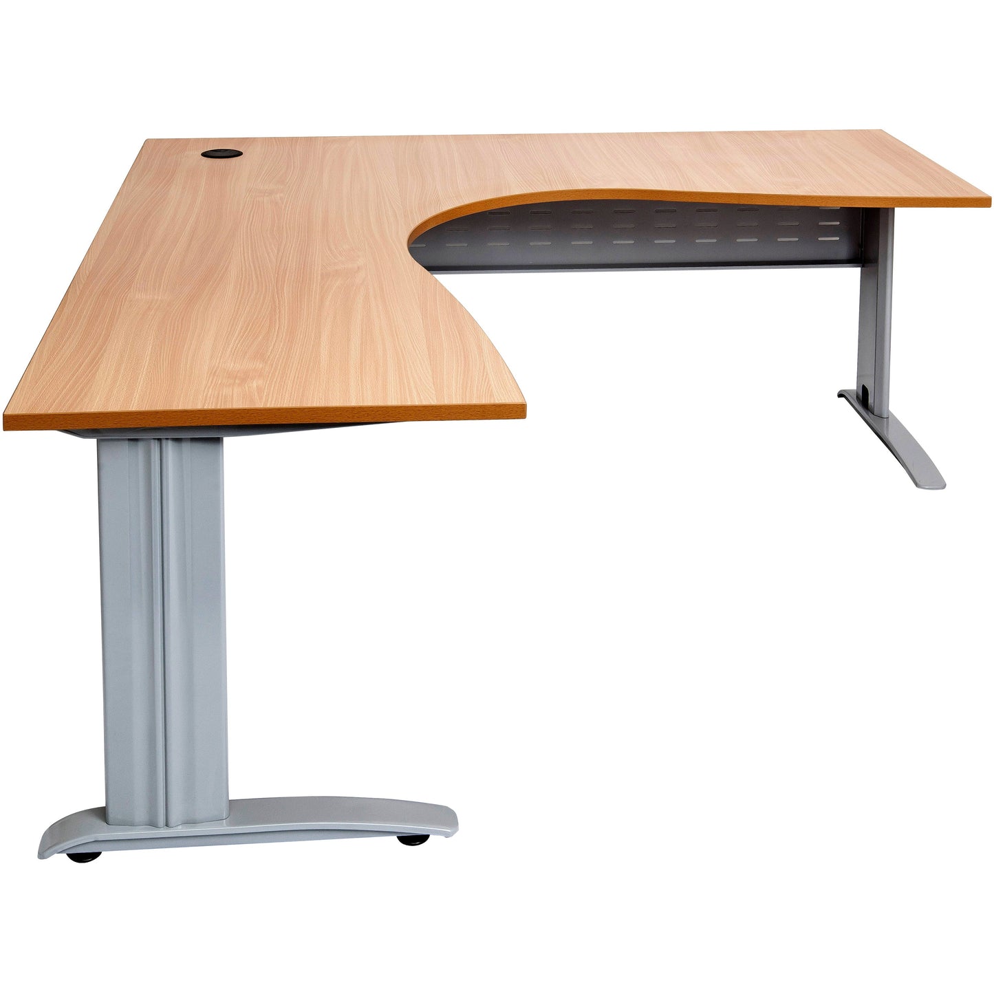 Rapid Span Corner Workstation - Beech