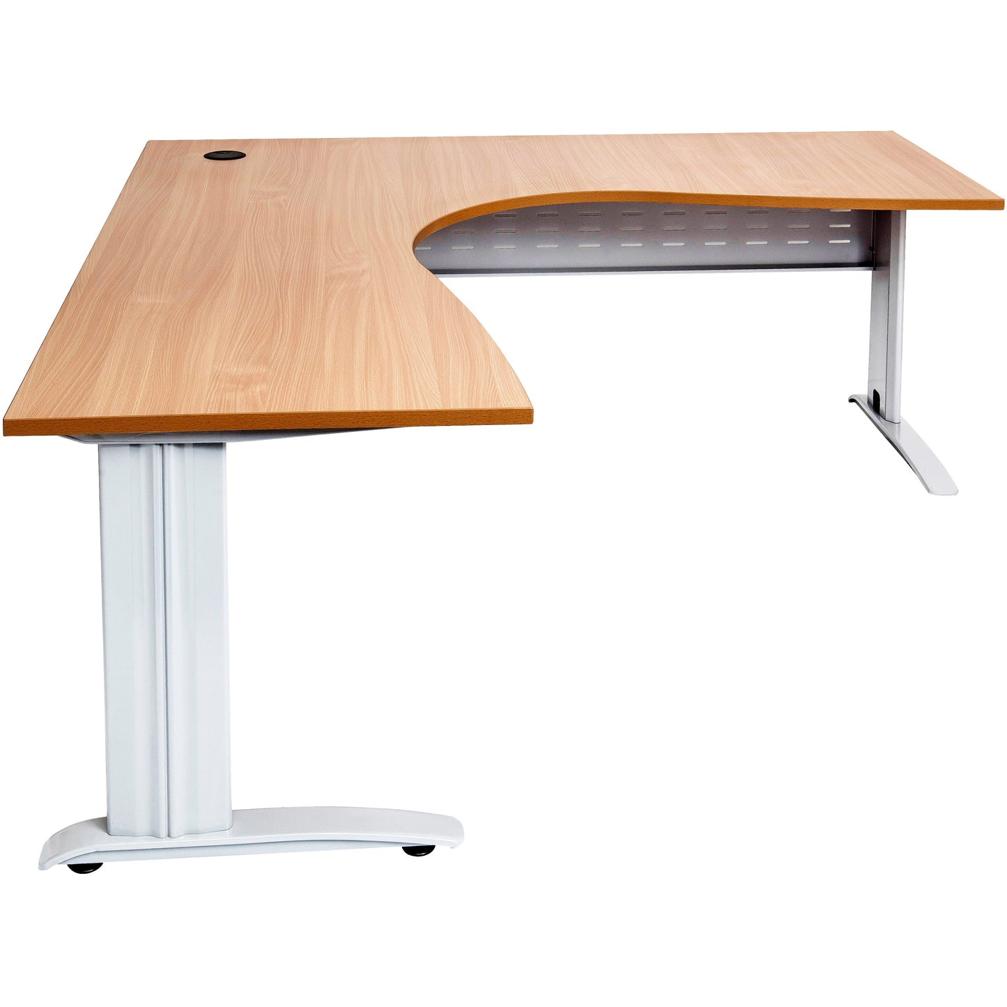 Rapid Span Corner Workstation - Beech