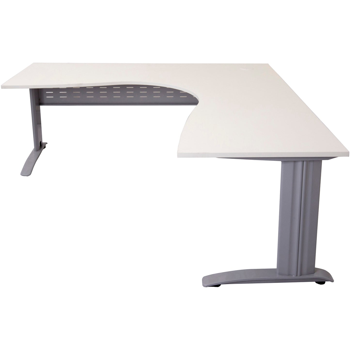 Rapid Span Corner Workstation - White