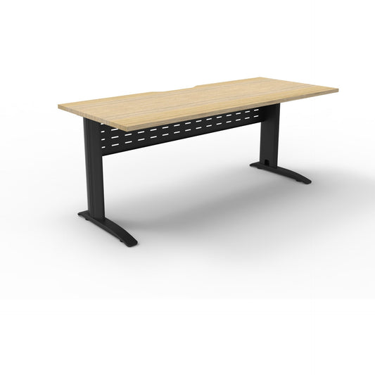 Deluxe Rapid Span Desk - Natural Oak