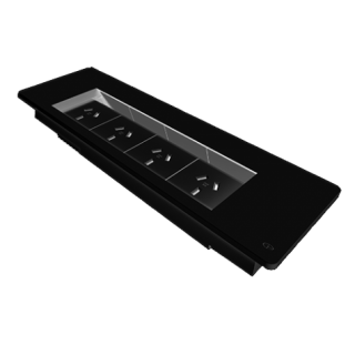 Surface Mount Box 4 GPO + 3 Data Provisions