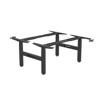 Boost Crank Back To Back Manual Height Adjustable Workstation Frame