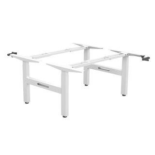 Boost Crank Back To Back Manual Height Adjustable Workstation Frame