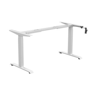 Boost Crank Single Sided Manual Height Adjustable Workstation Frame